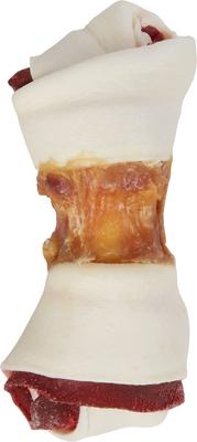 Triple Flavor Mini Bone Rawhide Dog Treats, 25 count