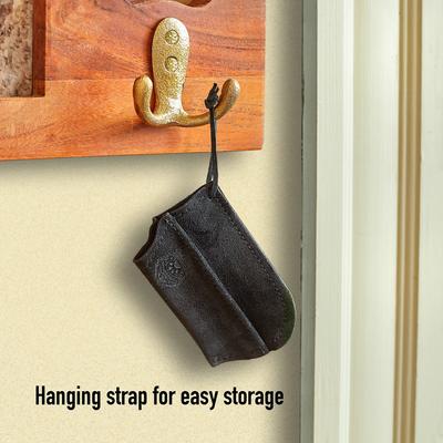 Pocket Travel-Size Pet Hair & Lint Remover, Black