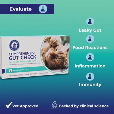 Comprehensive Gut Check Test Kit for Cats