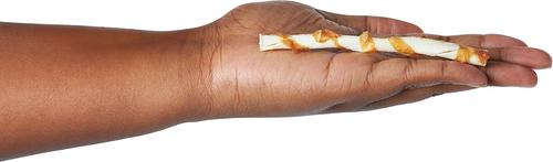 Chicken Wrapped Rawhide Twist Dog Treats, 100 count
