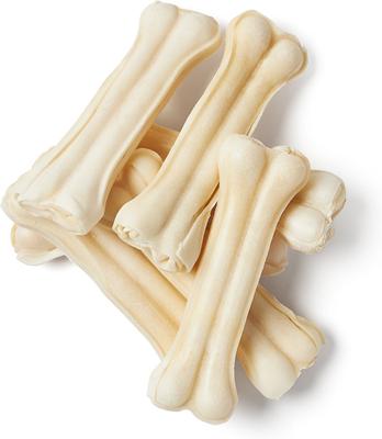 Compressed Rawhide Bone Dog Treats, 6", 6 count