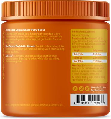 Bundle: Zesty Paws Probiotic Bites Digestion + Aller-Immune Bites Lamb Flavor Immune System Soft Chews Dog Supplement