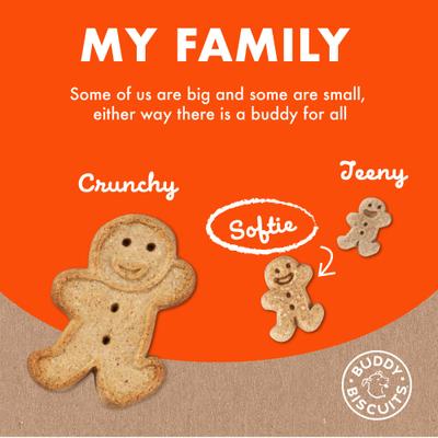 Softies with Peanut Butter Soft & Chewy Dog Treats, 5-oz bag