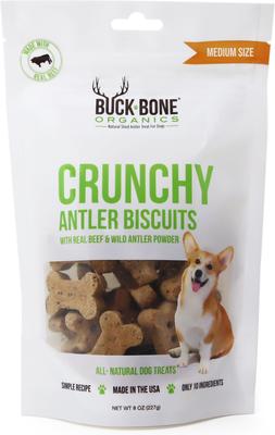 Galletas Antler Dog, bolsa de 8 oz
