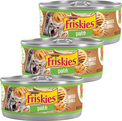 Classic Pate Mixed Grill Canned Cat Food, 5.5-oz can, case of 72