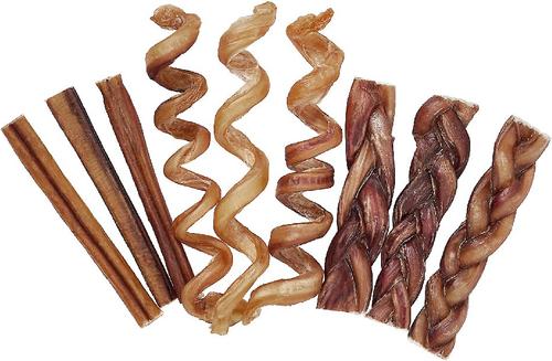 Large Dog Bully Stick Variety Pack, 6 count