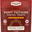 All-Natural, Puppy Dental Teething Treat, Original Flavor with Real Chicken Dog Treats, 12 count
