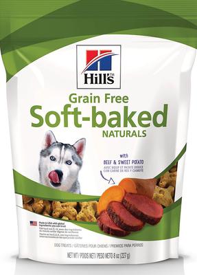 Grain-Free Soft-Baked Naturals with Duck & Pumpkin Dog Treats, 8-oz bag