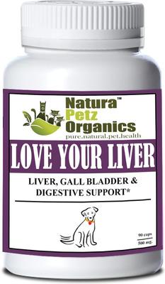 LOVE YOUR LIVER MEAL TOPPER Liver, Kidney, Gall Bladder & Digestive Support* Dog Supplement, 4-oz jar