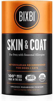 Organic Pet Superfood Skin & Coat Daily Dog & Cat Supplement, 2.12-oz jar