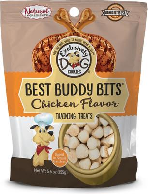 Premios para perros Best Buddy Bits con sabor a pollo, bolsa de 5.5 oz