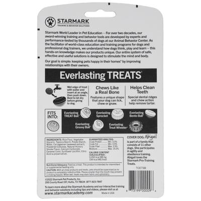 Everlasting Natural Hickory Smoke Flavored Dental Dog Treats, Medium, 2 count