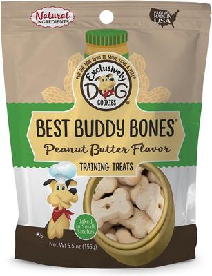 Best Buddy Bones Peanut Butter Flavor Dog Treats, 5.5-oz bag