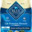 Paquete: Alimento seco Blue Buffalo Life Protection Formula para adultos con pollo y arroz integral + Barritas de salud horneadas con tocino, huevo y queso para perros