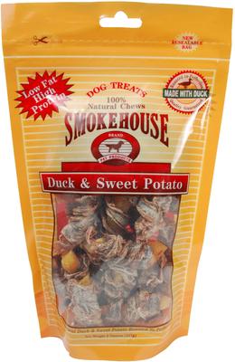 Duck & Sweet Potato Dog Treats, 8-oz bag