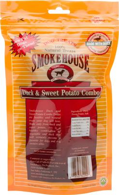 Duck & Sweet Potato Dog Treats, 8-oz bag