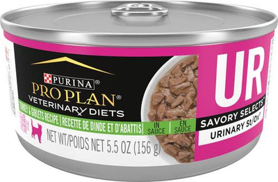 UR Urinary St/Ox Savory Selects Turkey & Giblets in Sauce Wet Cat Food, 5.5-oz can, case of 24
