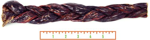12" Braided Beef Gullet Sticks Dog Chews, 3 Pack