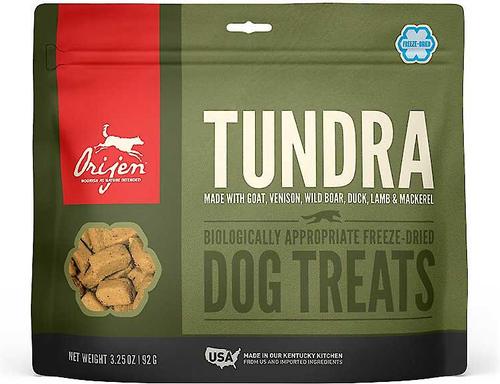 Bundle: ORIJEN Free-Run Duck Formula + Tundra Freeze-Dried Dog Treats