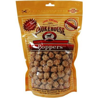 Golosinas para perros Chicken Poppers, bolsa de 4 oz