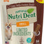 Nutri Dent Filet Mignon Flavored Dog Dental Chews, Small, 28 count