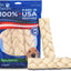Beefhide 7-inch Braided Sticks Natural Flavored Dog Hard Chews, 6 count