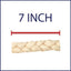Beefhide 7-inch Braided Sticks Natural Flavored Dog Hard Chews, 6 count