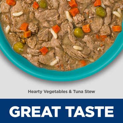 Adult Perfect Weight Management & Joint Support Hearty Vegetables & Tuna Stew Wet Dog Food, 12.5-oz can, 12 count