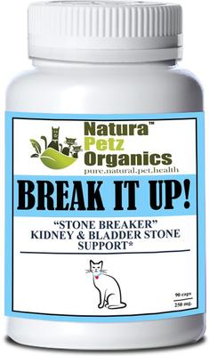 Break It Up! Herbal Medicine for Bladder Stones & Kidney Stones for Cats, 90 count