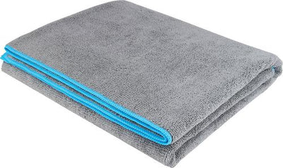 Toalla de baño de microfibra para perros y gatos, gris, 44 pulgadas, 2 unidades