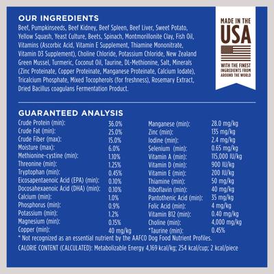 Boost Mixers Multivitamin Grain-Free Freeze-Dried Raw Adult 7+ Dog Food Topper, 12.5-oz bag