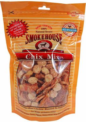 Chix Mix Dog Treats, 8-oz bag