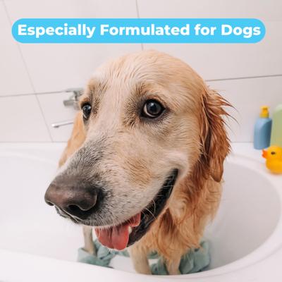 Organic Lavender & Chamomile Oatmeal Dog Shampoo & Conditioner, 16-fl oz bottle