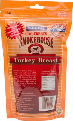 USA Turkey Breast Dog Treats, 3-oz bag