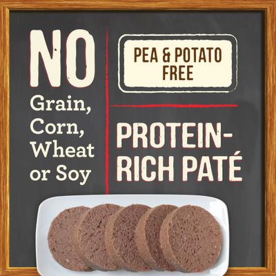 Grain-Free Real Texas Beef Dinner Canned Dog Food, 12.7-oz can, case of 12