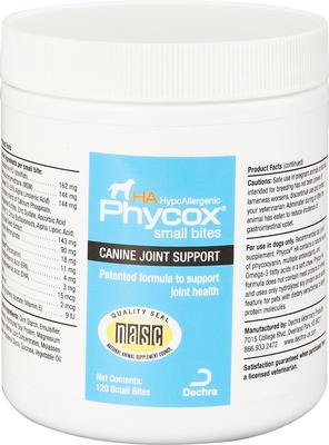 HypoAllergenic HA Small Bites Soft Chews Joint Supplement for Dog, 120 count