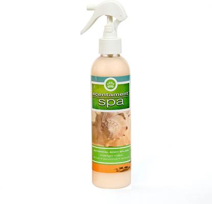 Scentament Spa Botanical Body Splash Mango Maui Deodorize & Detangle Dog & Cat Grooming Spray, 8-fl oz bottle