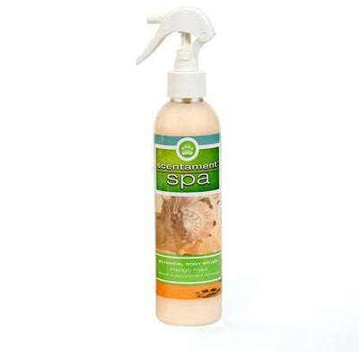 Spray desodorizante y desenredante para perros y gatos Scentament Spa Botanical Body Splash Mango Maui, botella de 236 ml
