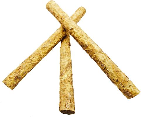 12-in Peanut Butter Crunchy Rolls Dog Treats, 12 count