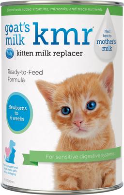 Goat's Milk KMR Kitten Milk Replacer Powder for Kittens, 12-oz can