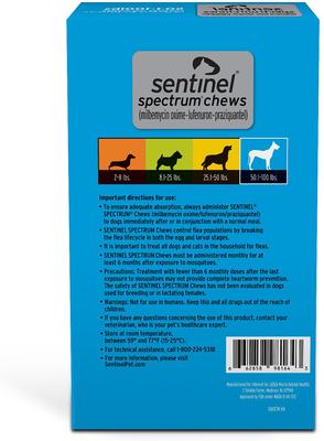 Chew for Dogs, 50.1-100 lbs, (Blue Box), 6 Chews (6-mos. supply)
