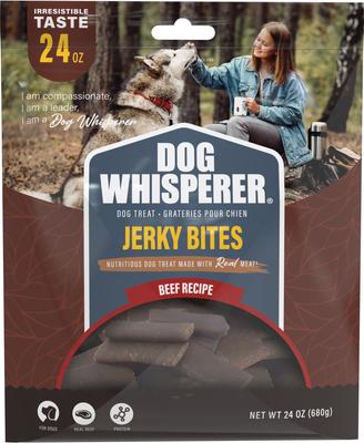 Beef Flavored Bites Jerky Dog Treats, 24-oz bag
