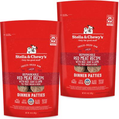 Duck Duck Goose Dinner Patties Freeze-Dried Raw Dog Food, 50-oz bundle