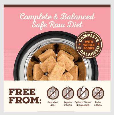 Beef & Salmon Formula Nuggets Grain-Free Raw Freeze-Dried Cat Food, 14-oz bag