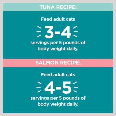 Perfect Portions Indoor Tuna & Salmon Recipe Grain-Free Cuts in Gravy Multipack Wet Cat Food Trays, 2.6-oz tray, case of 24