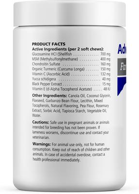 Advanced Grain-Free Hip & Joint Dog Supplement Chews, 120 count