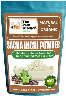 Sacha Inchi Powder Dog & Cat Supplement, 8-oz bag