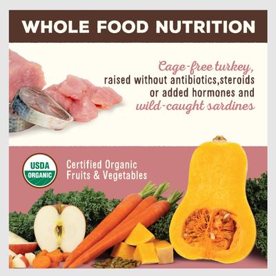 Turkey & Sardine Formula Nuggets Grain-Free Raw Freeze-Dried Dog Food, 28-oz bundle