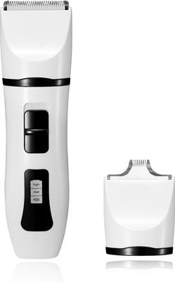 Ceramic Removable Blade Dog & Cat Grooming Clipper, White