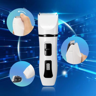 Ceramic Removable Blade Dog & Cat Grooming Clipper, White